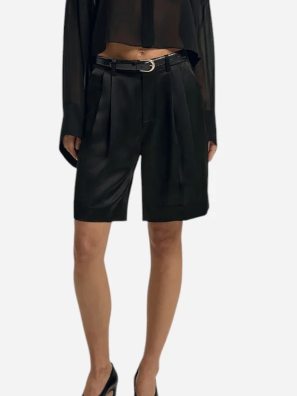 Favorite Daughter The Low Favorite Bermuda Short Black New without tags